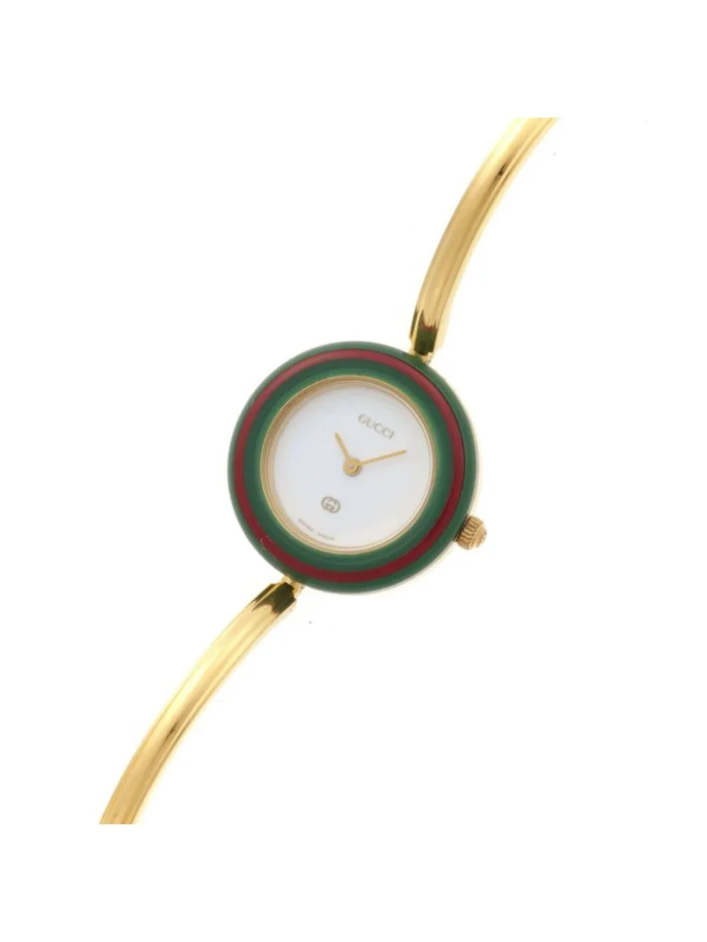 Gucci Change Bezel 11/12 Watch White